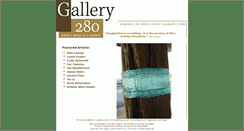 Desktop Screenshot of gallery280.com