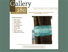 Tablet Screenshot of gallery280.com